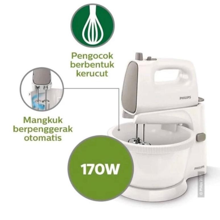 PROMO... Mixer Philips 2 Liter HR1559153840 Stand Mixer Mikser Philips Mixer Pencampur