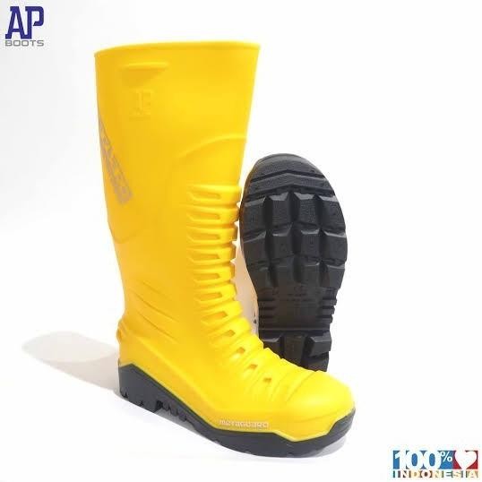 Spesial Ap Boots Metaguard Kuning / Sepatu Boot Tinggi Metaguard Original