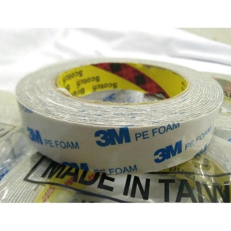 

Um57 Double Tape 3M Busa Foam Putih Serbaguna Isolasi 3M Lakban 3M Putih