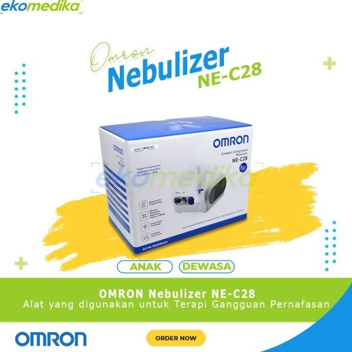 Terlaris Omron Nebulizer Nec28 / Omron Ne-C28 / Omron Nec-28 / Omron Ne C28 Ready Stok