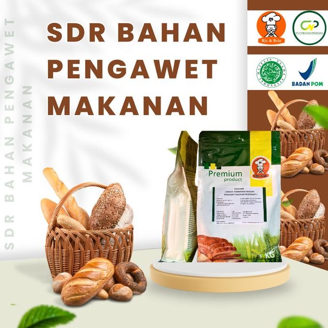 

Bisa Gosend! R&B Sdr Food Preservative 1Kg / Pengawet Makanan Premium Multifungsi