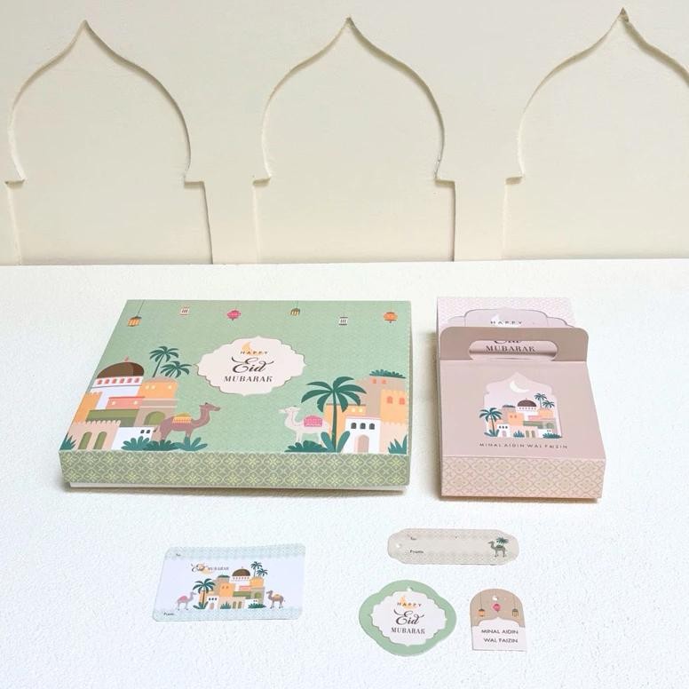 

10 Set Box Nastar Sekat Bilqis Box Lebaran Idul Fitri