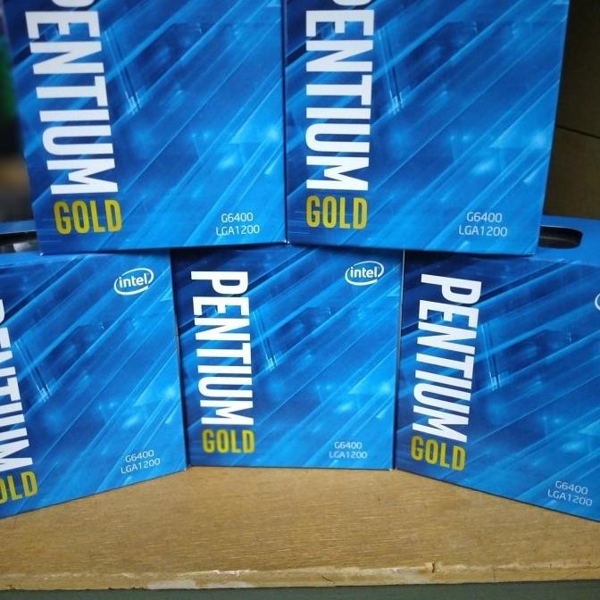 Prosesor Intel Pentium Gold G6400 Lga 1200