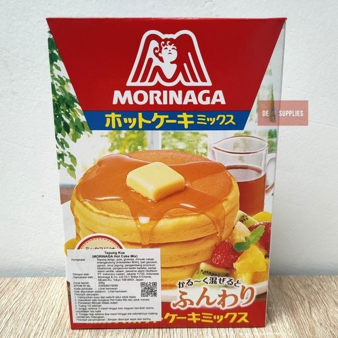

Terlaris! Morinaga Tepung Pancake Jepang Hot Cake Mix 300G - Waffle Instan Japan