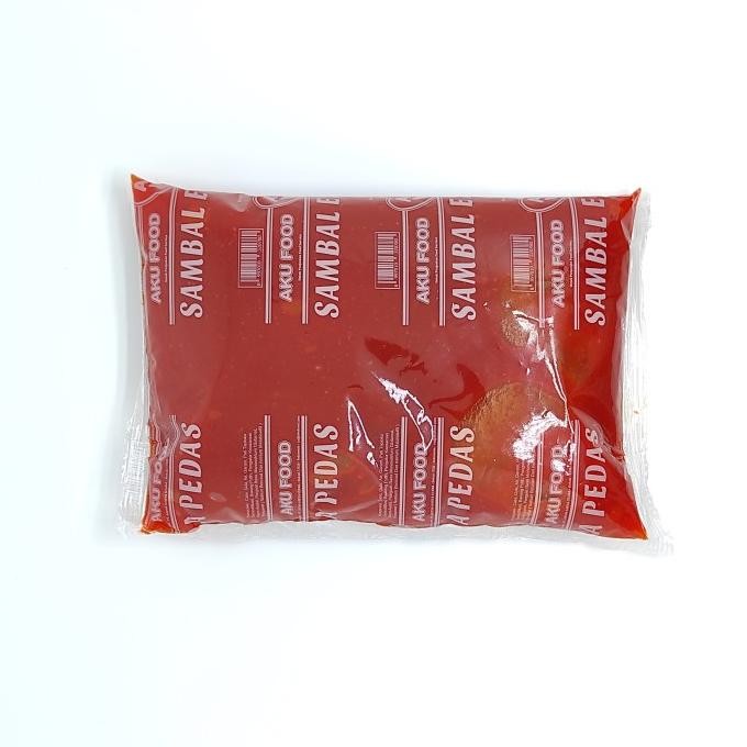 

Pouch Saus Sambal EXTRA PEDAS AKU 1kg nUg