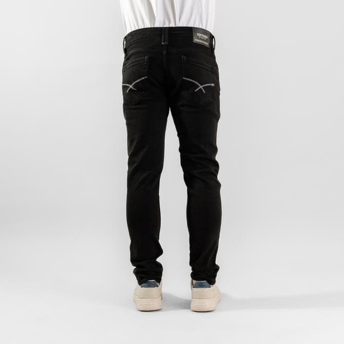 Murah Oxygen Denim 702S Prime Cf Skinny Jeans Stretch - Black (0312)