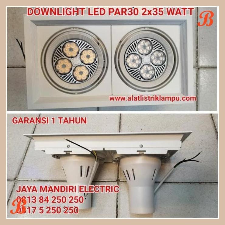 [JME] DOWNLIGHT KAP HALOSPOT LED PAR30 2X35 WATT 35W 35WATT 2X35WATT 2X35W