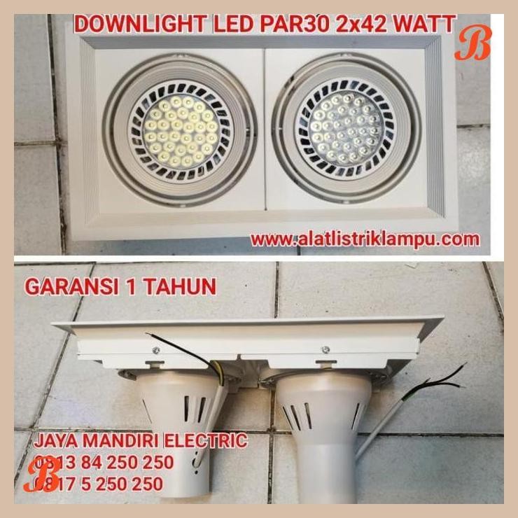 [JME] DOWNLIGHT KAP HALOSPOT LED PAR30 2X42 WATT 42W 42WATT 2X42WATT 2X42W