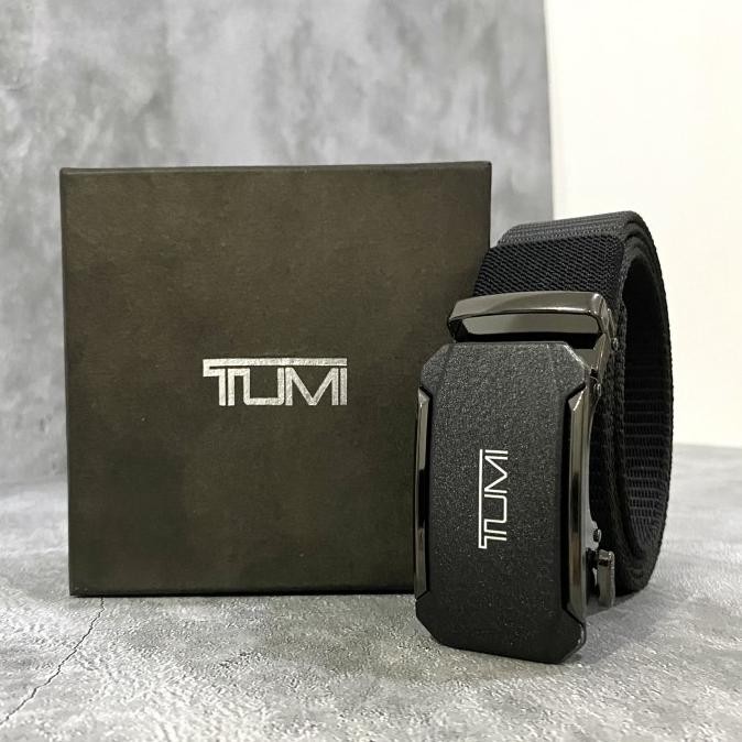 Ori - Ikat pinggang Pria Canvas Nylon Jepit Automatis