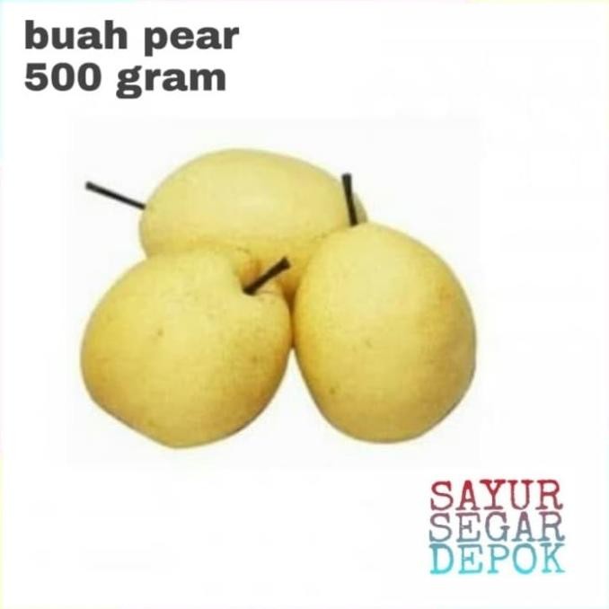 

BUAH PEAR KUNING 500 GRAM / SAYUR SEGAR DEPOK nUg