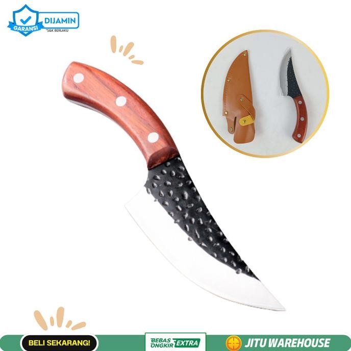 Pisau Dapur Set Daging Super Tajam Chef Knife Carbon Stainles Xituo
