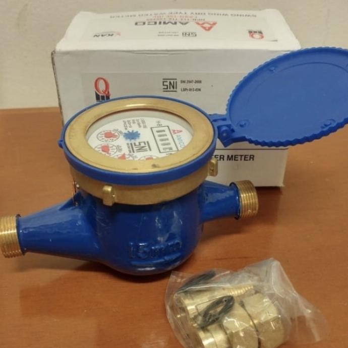Murah Meteran Air Amico 1/2 Inch / Water Meter Amico / Flow Meter Amico 1/2"