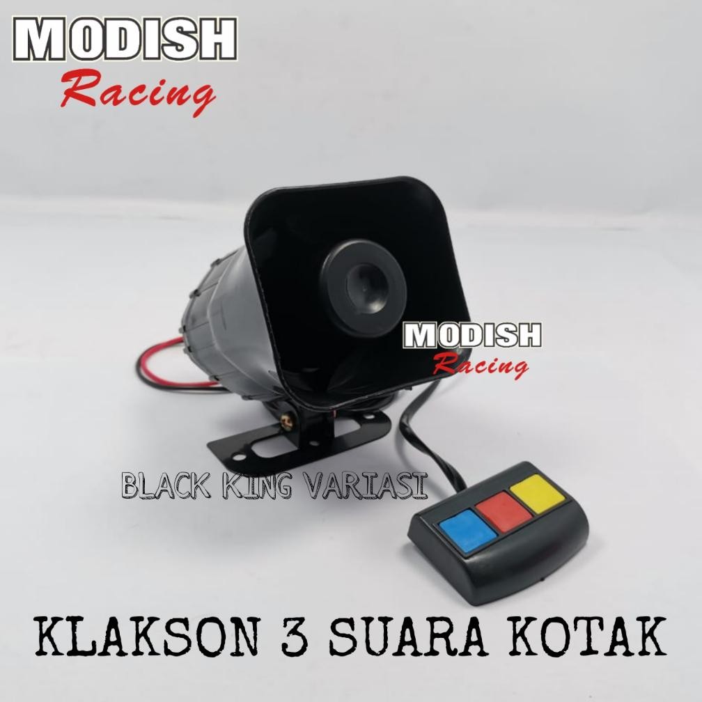 Klakson 3 Suara Klakson Toa 3 Suara Sirine Universal Klakson Motor 3 Suara Klakson Motor Sirine