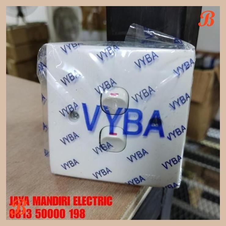 [JME] SAKLAR VYBA ENGKEL SERI TELEPON / VYBA OUTLET TUNGGAL DOUBLE TELEPHONE