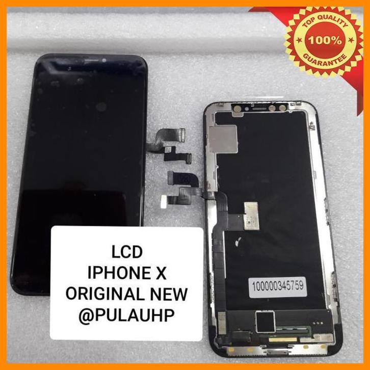 [sho] lcd iphone x (black) ori new