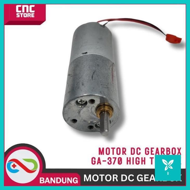 | CNS | GEARBOX MOTOR DC GEAR BOX HIGH TORQUE DC MOTOR 3V-24V 25 GA-370 RS 370 DINAMO DC MOTOR