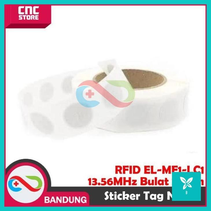 

| CNS | RFID EL-MF1-LC1 13.56MHZ 1K LABEL STICKER TAG NFC STIKER 13.56 M HZ