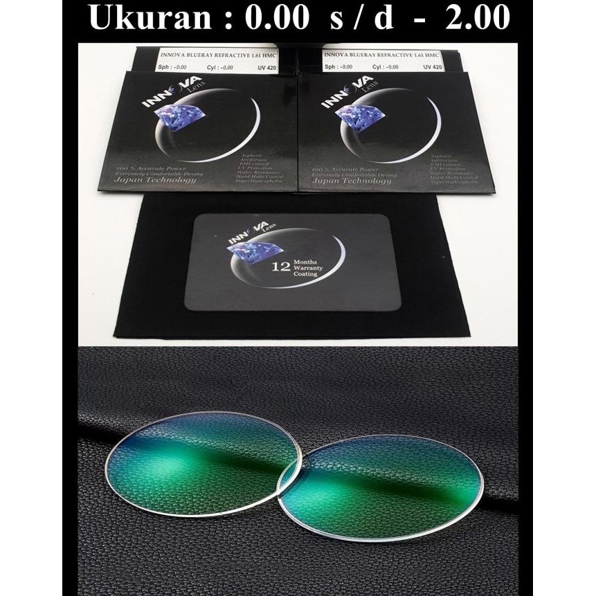 new lensa minus blueray innova original lensa minus blue ray h-index 1.61