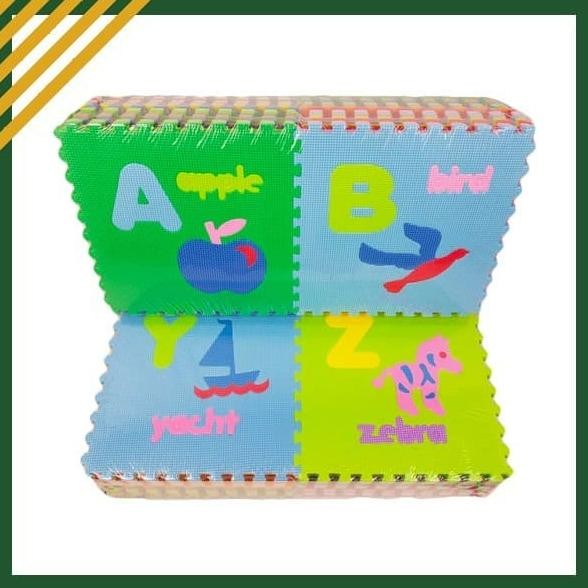 TERMURAH - Karpet Evamat Puzzle Abjad Gambar