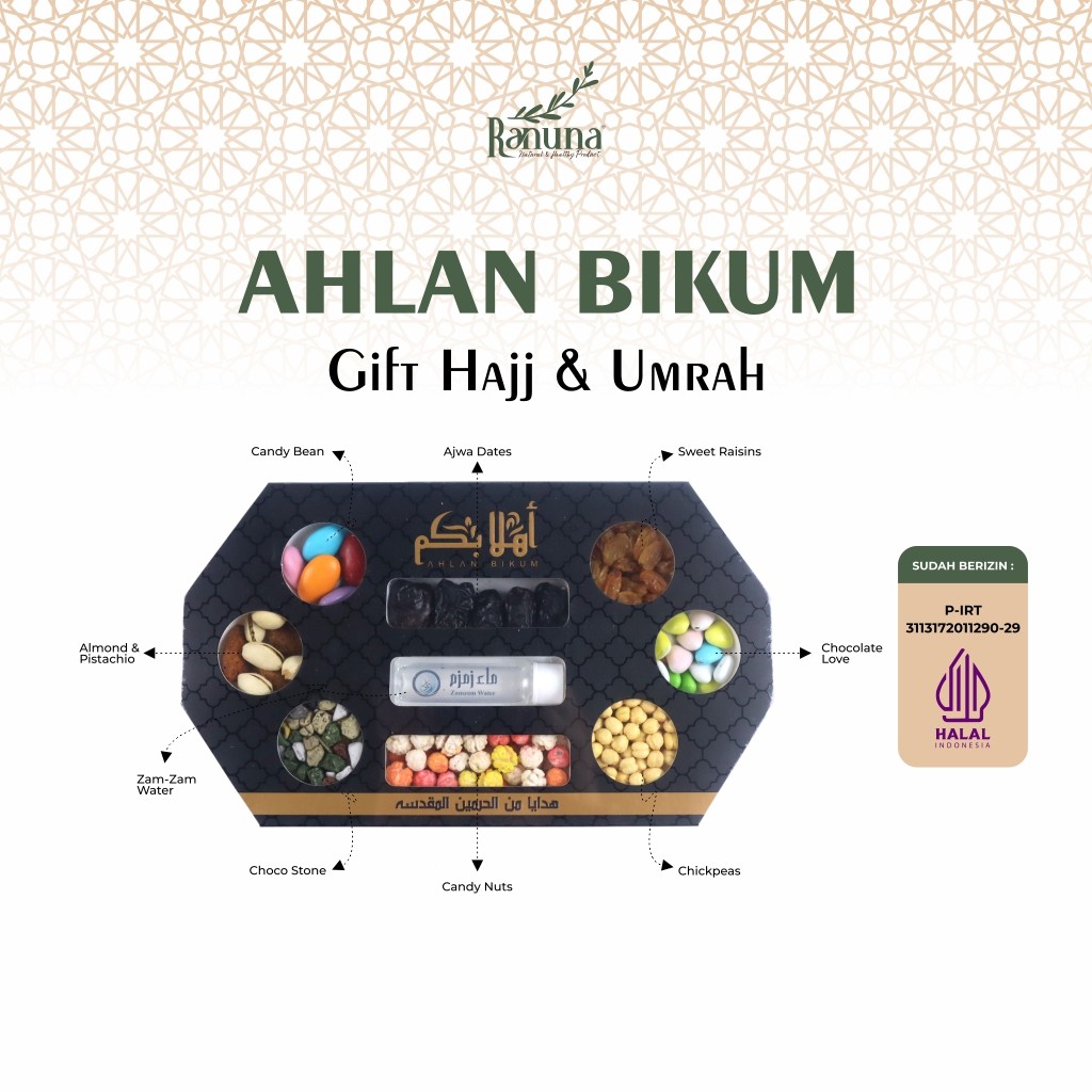 

Ranuna - Ahlan Bikum Gift Haji & Umrah Premium High Quality