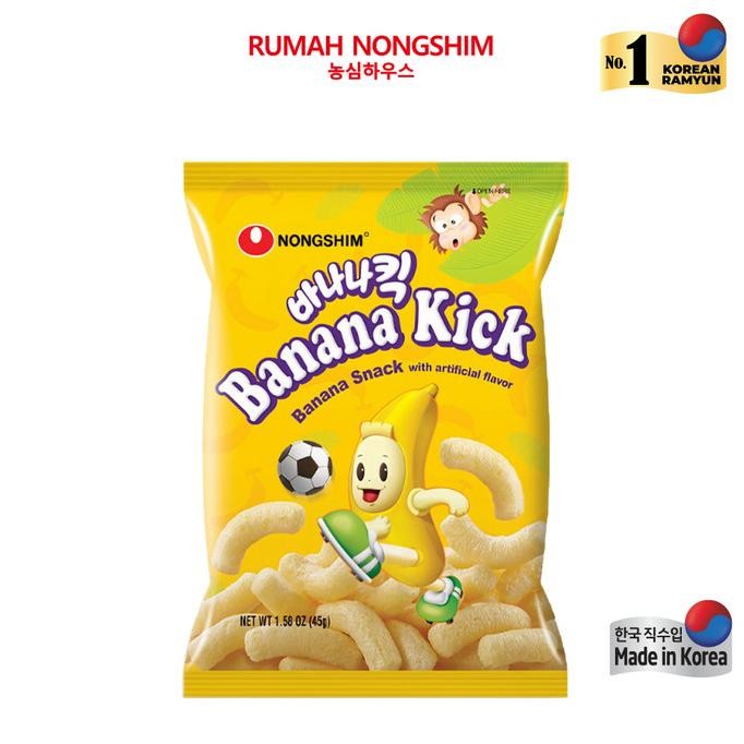 

Nongshim Banana Kick 45g Made in Korea nUg
