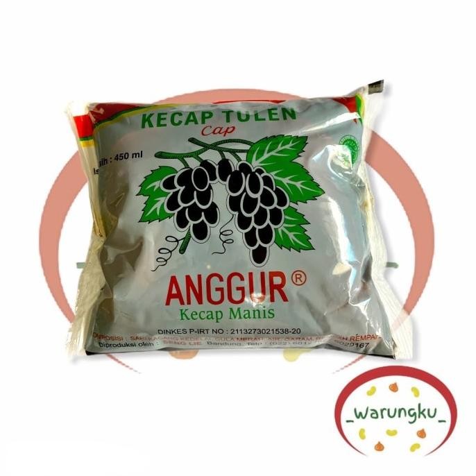 

Kecap Manis Cap Anggur REFILL 450ml Seng Lie nUg