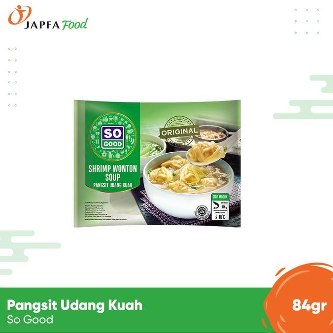 

Pangsit Udang Kuah / Shrimp Wonton Soup So Good 84 gr - Weekend Hemat nUg