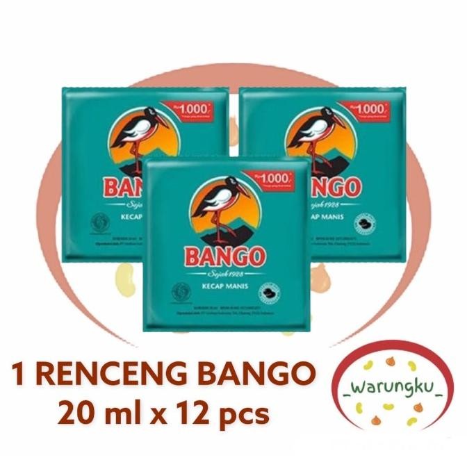 

RENCENG Kecap BANGO 20ml x 12pcs Kecap Manis nUg