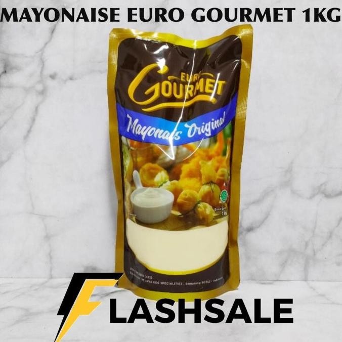 

mayonaise mayo euro gourmet pouch 1kg nUg