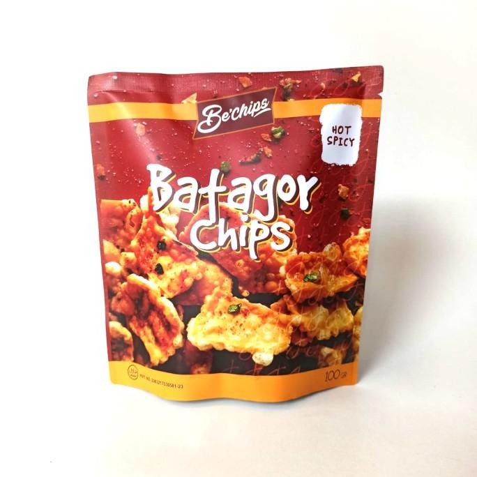 

[PROMO!!] BeChips Batagor Chips 100 gram - Keripik cemilan batagor nUg
