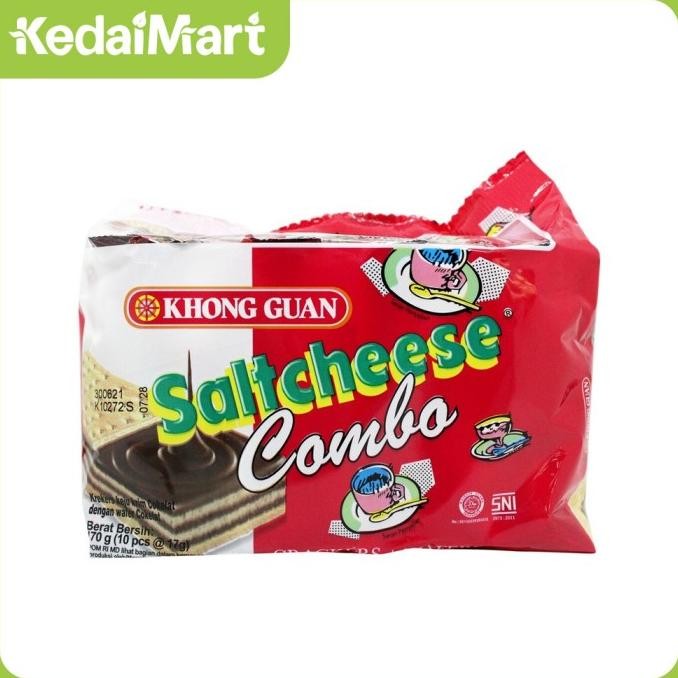 

Khong Guan Saltcheese Combo 10 / 17 Gram nUg