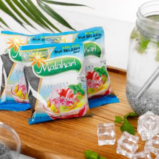 

Biji Selasih Matahari Sachet 50 gr Basil Seed TERMURAH Premium 50gr nUg
