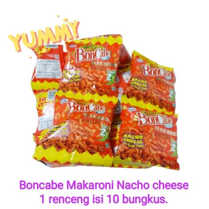 

boncabe makaroni krispi keju nacho cheese renceng nUg