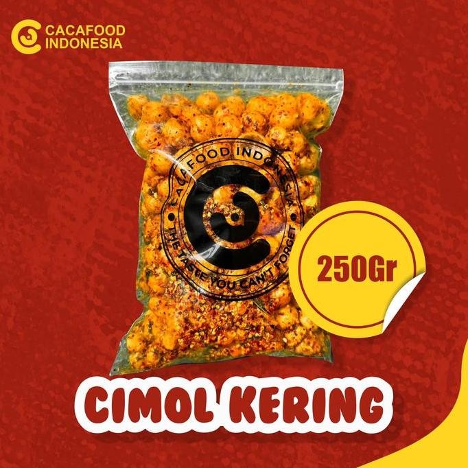 

CIMOL KERING CACAFOOD 250GR Snack Camilan Pedas Makanan Chili Food nUg