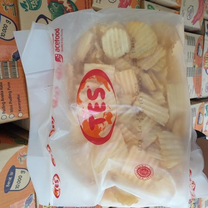 

Kripik Singkong Bakar Keju TES 500 gram nUg