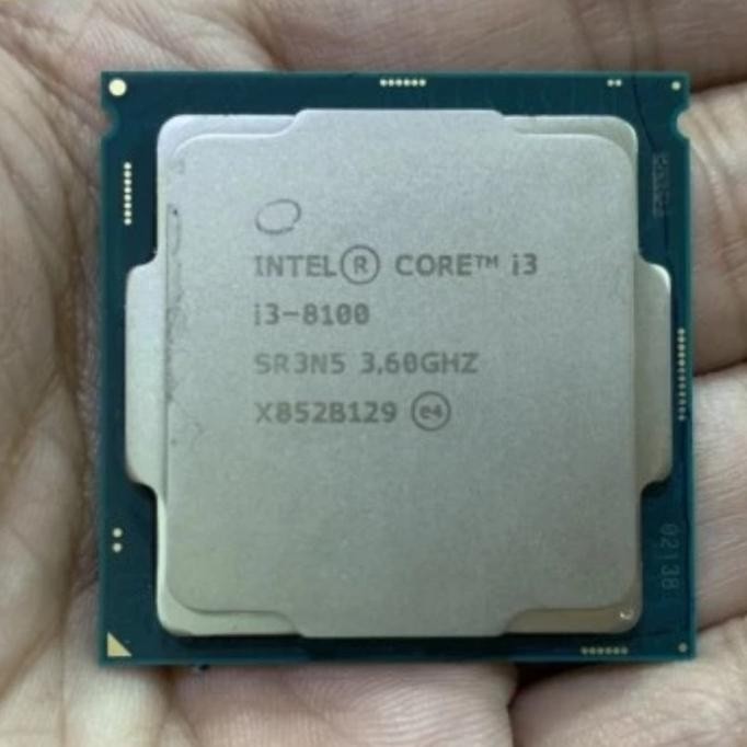 Processor Core I3 8100 Gen 8 New Stok