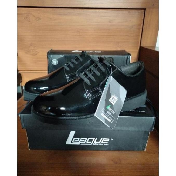 sepatu pdh jatah mabes league tni polri