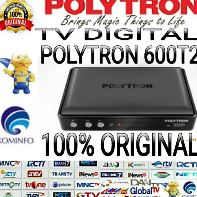 Polytron DVB-T2 PDV 600T2 Set Top Box