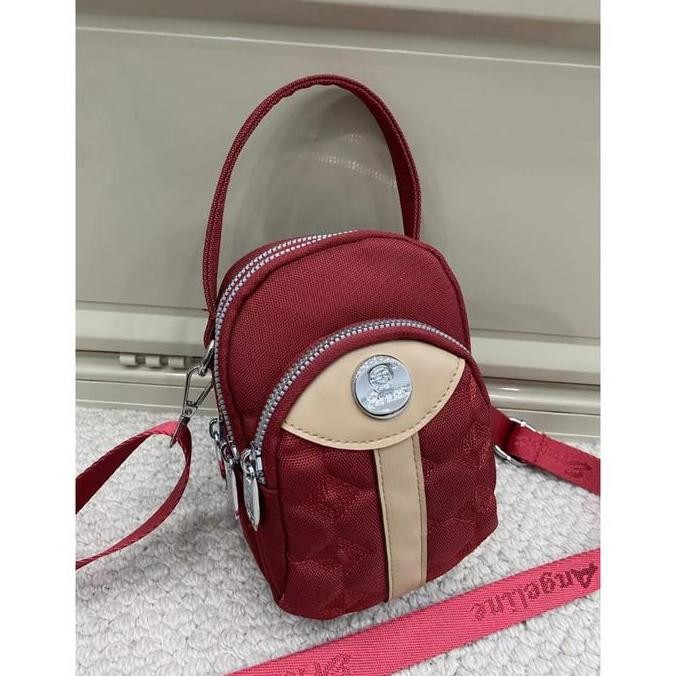 Dearglow- Tas Selempang Wanita Ernes Angeline Ea 1102-69 Lis Kanvas