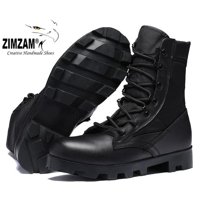 Sepatu PDL PDH Safety Boots TNI Polisi Sol Radial Potong Best Seller