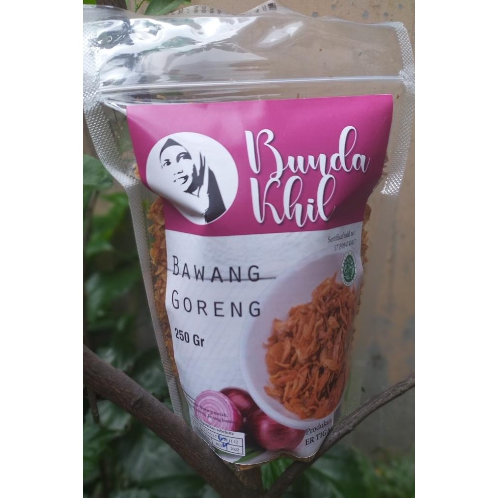 

Grosir Bawang Goreng Bunda Khil 250 Gr