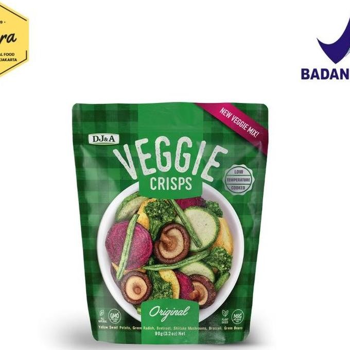 

Murah Dj&A Veggie Crisp Original - 140 Gram