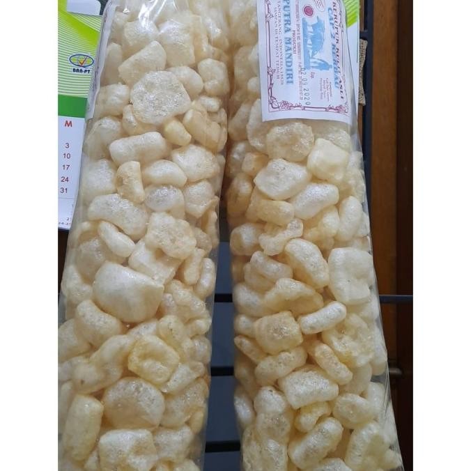 

Grosir Kerupuk Kulit Sapi Asli / Rambak / Jangek Cap 2 Kerbau 500 Gram