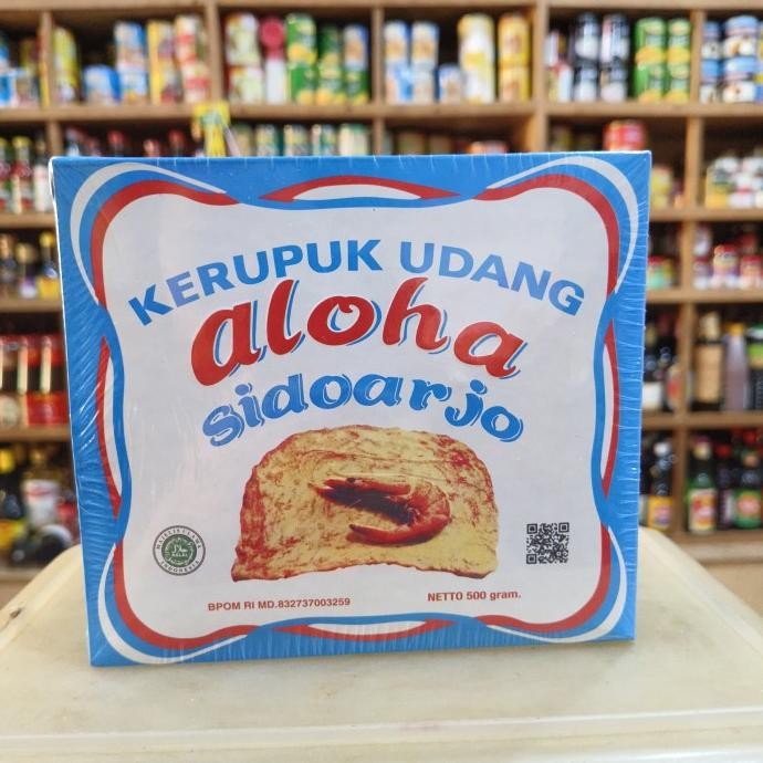 

Murah Aloha Kerupuk Udang Biru Super Extra 500Gr
