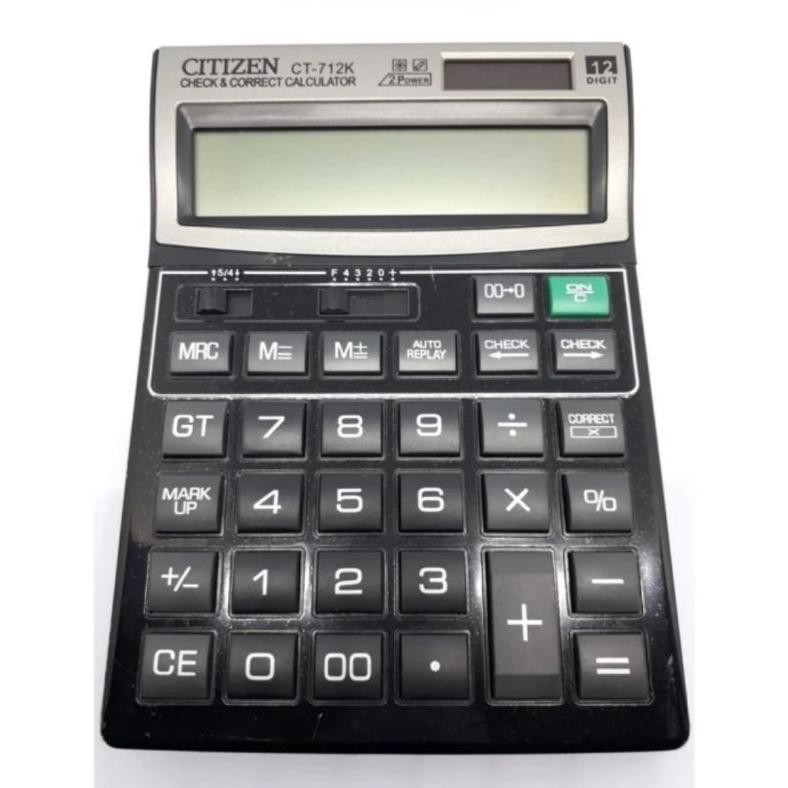 

JH85 io-98 . CT-712K KALKULATOR CHECK CORRECT CALCULATOR DESKTOP CT712K Murah Berkualitas