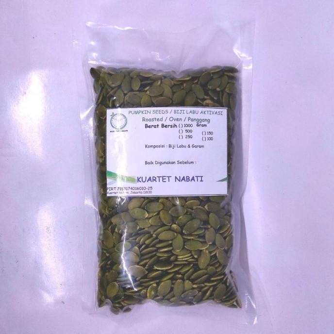 

Promo 500Gr Activated Pumpkin Seeds - Aktivasi Biji Labu - Matang