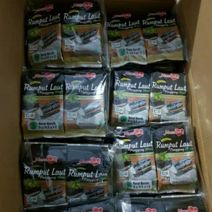 

Promo Paket Hemat Rumput Laut Mamasuka 14 Pack Isi 28 Bks Cashback 3%