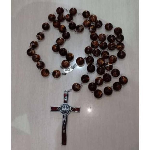 Special Sale gq-68 Rosario Dinding Blirik Salib Benediktus 20mm - Rosario Rohani Murah Hemat
