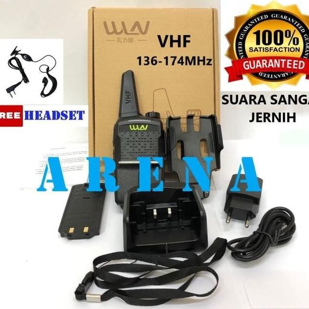 Walie Talie Ht Wln Pro Two Way Vhf Radio Long Range Berhologram