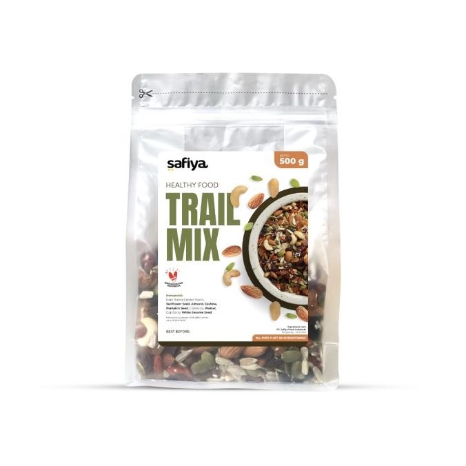

Grosir Trail Mix 500 Gr Safiya - Superfood Roasted Mix Dried Fruit Premium